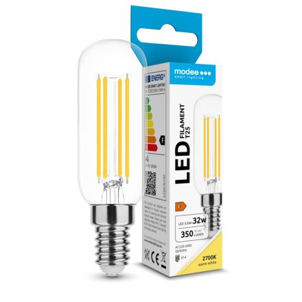 Modee LED Bec Filament T25 3,5W E14 360° 2700K (350 lumen) ERP