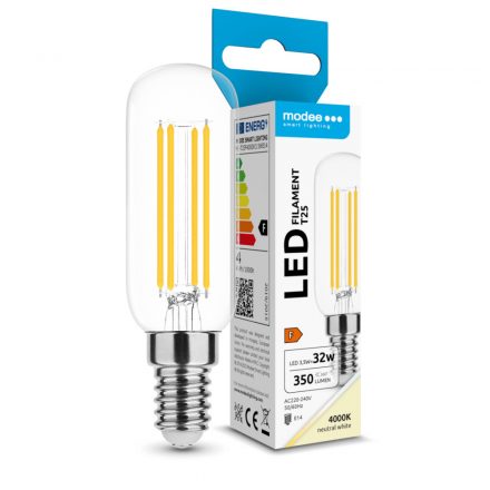 Modee LED Bec Filament T25 3,5W E14 360° 4000K (350 lumen) ERP