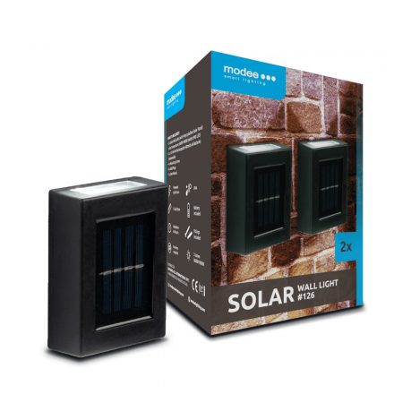 Modee Lighting LED Lampă Solară de Perete WS126 (2buc/cutie)