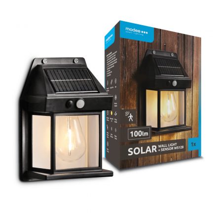 Modee Lighting LED Lampă Solară de Perete WS128 + senzor