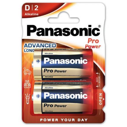 Panasonic Pro Power Baterie alcalină D (LR20) BL/2