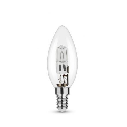 Bec halogen C35 lumânare E14 28W 2700K (370 lumen)