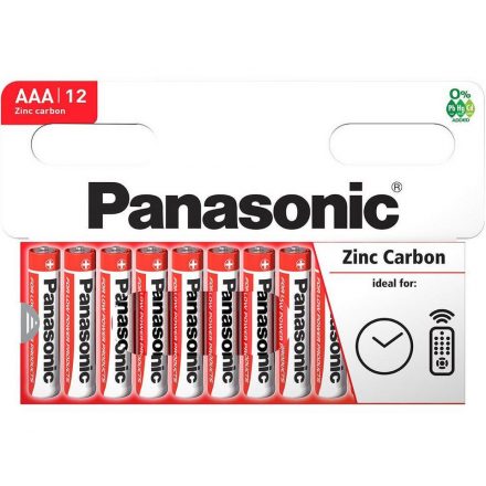 Panasonic Zinc Féltartós Ceruza Elem AAA B12